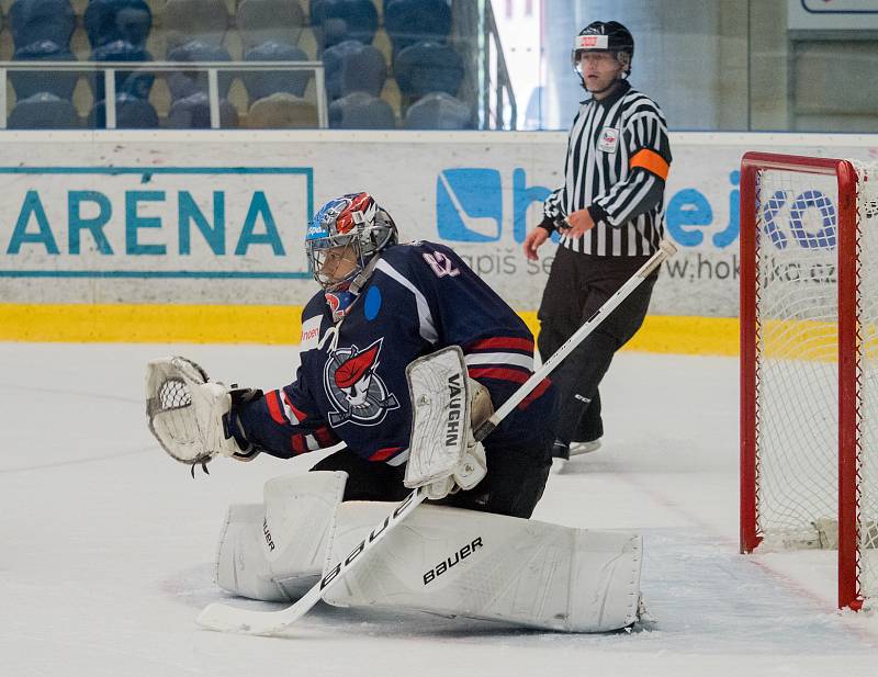 Přípravné hokejové utkání mezi Plzní a Chomutovem