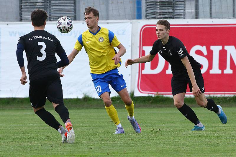 27. kolo FORTUNA divize A: SENCO vs. Mariánské Lázně 4:0.