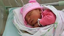 Gabriela Kovalská (3660 g) se narodila 4. října ve 14:23 v porodnici Mulačovy nemocnice. Na světě ji přivítali rodiče Dominika a David z Plzně. Doma na sestřičku čekala Adélka (2¾).