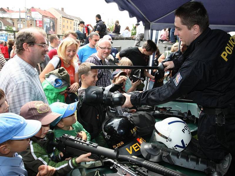 Na akci Den s policií přišlo kolem pěti tisíc lidí.