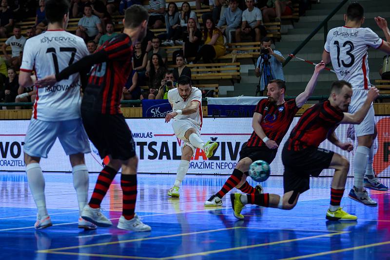 Interobal Plzeň - Chrudim, 4. zápas finále play-off.