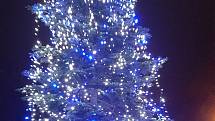 Vánoční strom v Nýřanech