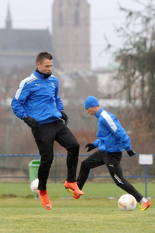 Stanislav Tecl na zimní přípravě s Viktorií Plzeň