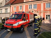 Předání nového vozu Sboru doborovolných hasičů Starý Plzenec. Foto: MÚ Starý Plzenec