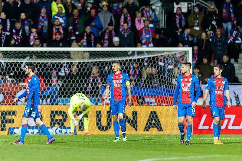 27. kolo FORTUNA:LIGY: FC Viktoria Plzeň - SK Slavia Praha 1:1.