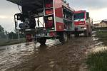 Následky silného deště ve Šťáhlavech