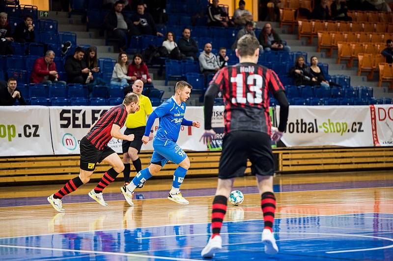 18. kolo: Helas Brno - Interobal Plzeň 0:2, 3. února 2023.