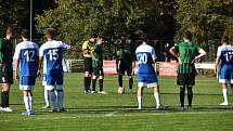 FC Rokycany (zelení) - FK Hvězda Cheb 2:1 (0:0).