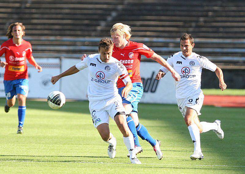 Fotbalové utkání: FC Viktoria Plzeň – 1. FC Slovácko 3:0. 