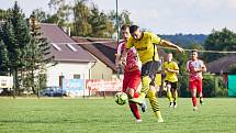 2. kolo KPM: TJ Sokol Lhota (žlutí) - SK Slavia Vejprnice 3:2.