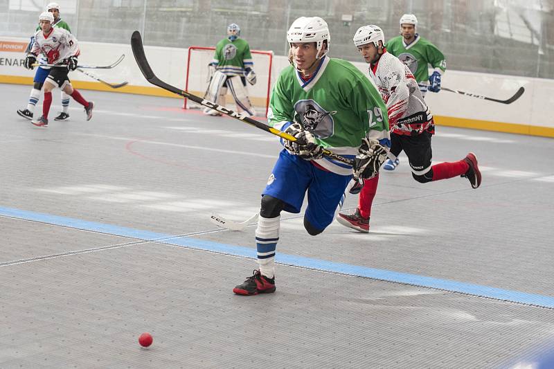 Hokejbal: Dobřany – HBC Plzeň