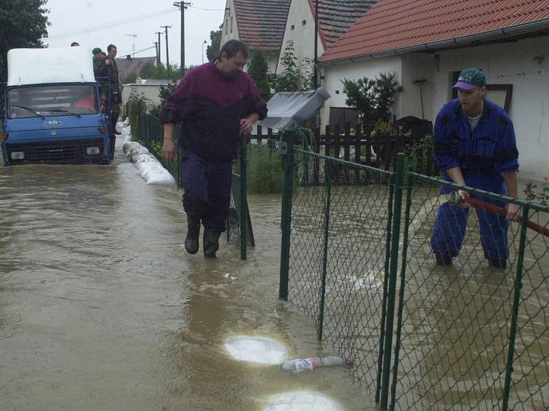 Povodně 2002 v Plzni.