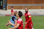 27. kolo FORTUNA divize A: SK Petřín Plzeň (červení) - ČLU Beroun 5:2.