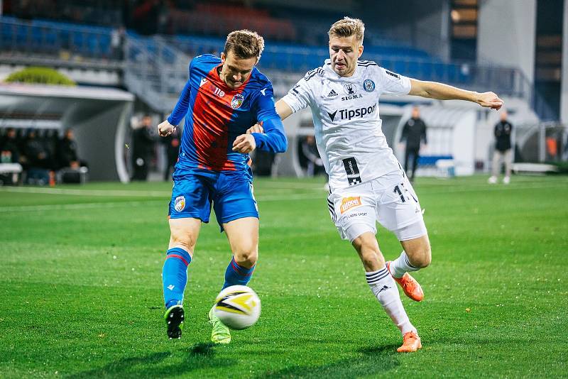 Z utkání 14. kola fotbalové FORTUNA:LIGY Viktoria Plzeň - Sigma Olomouc 0:0 (6. 11. 2021).