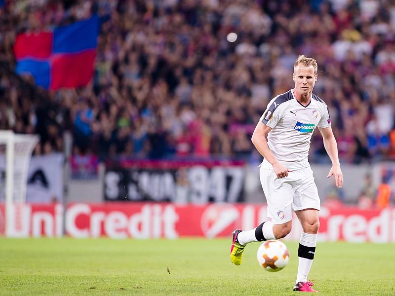 Ze zápasu FCSB - FC Viktoria Plzeň