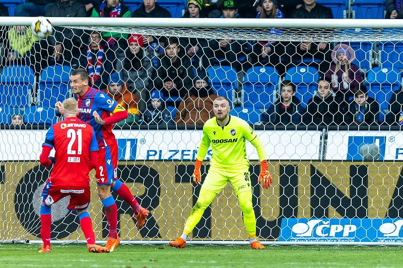 Viktoria Plzeň - Dynamo České Budějovice 2:1 (1:0), 12. února 2023.