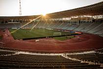 Stadion Tofiqa Bachramova den před výkopem.