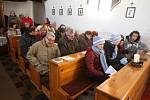V žákavském kostele svatého Vavřince se uskutečnil koncert středověké vánoční hudby