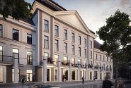 Architektonický návrh nové podoby městských lázní v Plzni