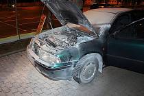 Na čerpací stanici na Rokycanské třídě v Plzni explodovalo auto