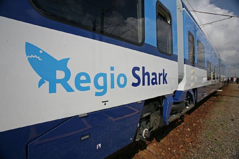 Nové vlaky Českých drah RegioShark