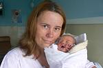 Patricie (2,10 kg, 44 cm), která přišla na svět 25. 7. v 18.36 hod. ve Stodské nemocnici, je prvorozená dcera Pavlíny a Petra Richterových z Nýřan