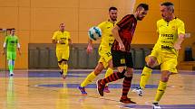 1. Futsal liga (17. kolo): SK Interobal Plzeň - 1. FC Nejzbach Vysoké Mýto 27:0.