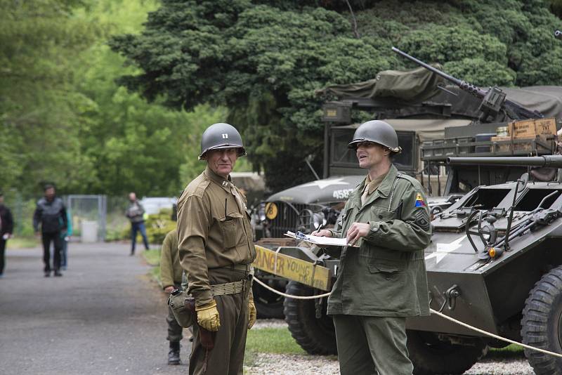 Tábor 16. obrněné divize US Army a Čs. samostatné obrněné brigády, RAF a WAAF