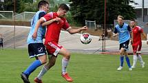 27. kolo FORTUNA divize A: SK Petřín Plzeň (červení) - ČLU Beroun 5:2.