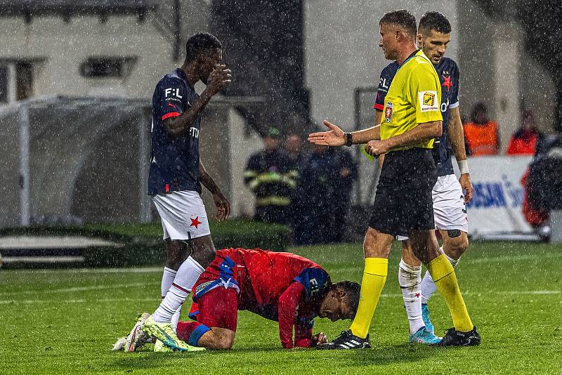 9. kolo FORTUNA:LIGY: FC Viktoria Plzeň - SK Slavia Praha 3:0 (2:0).