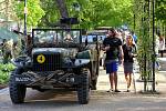 Slavnosti Svobody v Plzni – dobové vojenské kempy a ležení US Army. Ukázka výstroje a výzbroje, historická vojenská technika, tank Sherman, legendární Jeepy a Dodge nebo třeba stíhačka Spitfire v barvách 312. československé stíhací perutě RAF.