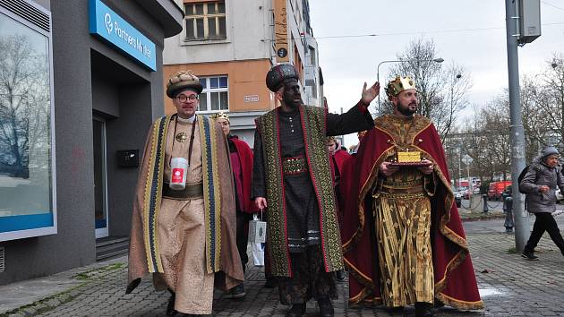 Tři králové se vydali na cestu. Skončili v Plzeňském Prazdroji ...