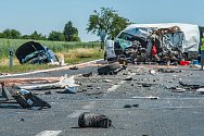 Nehoda na silnici I/26 mezi Zbůchem a Chotěšovem.