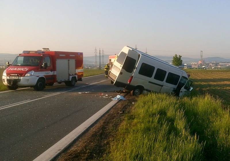 Vážná dopravní nehoda u Přeštic.