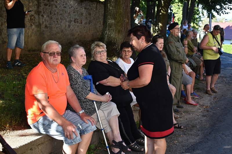 V Myslívě si připomněli návrat vojáků Československé obrněné brigády do vlasti a působení armády Spojených států amerických v západních Čechách.