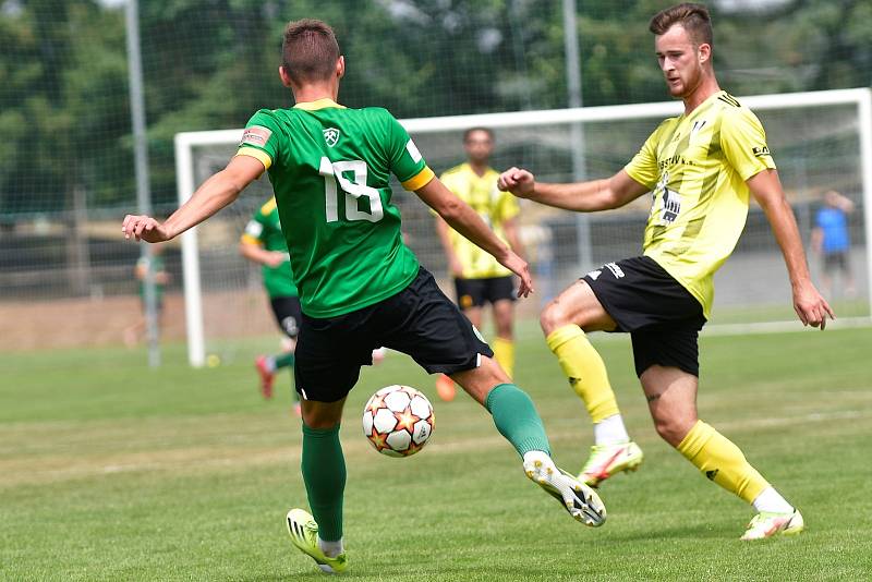 Letní příprava: ROBSTAV Přeštice - Baník Sokolov 3:2.