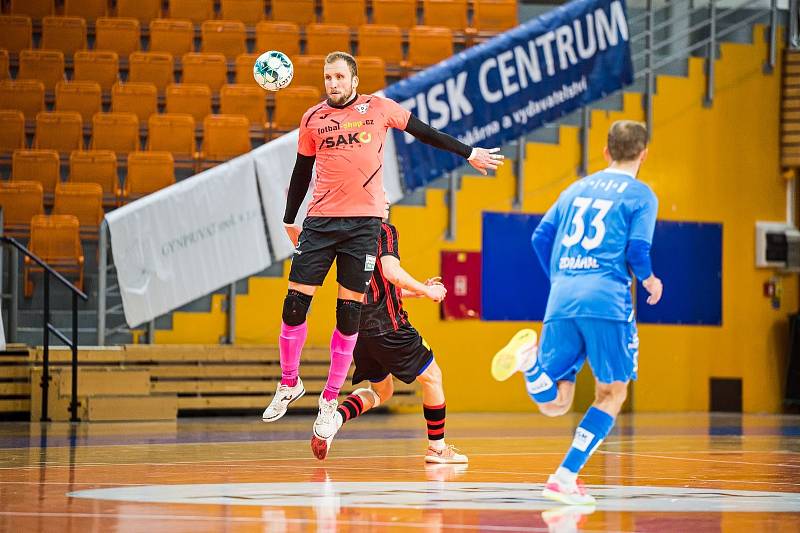 18. kolo: Helas Brno - Interobal Plzeň 0:2, 3. února 2023.