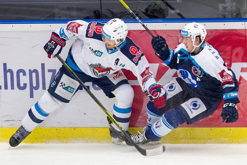 Plzeň porazila Chomutov 3:2. Vítězný gól padl těsně před koncem zápasu.