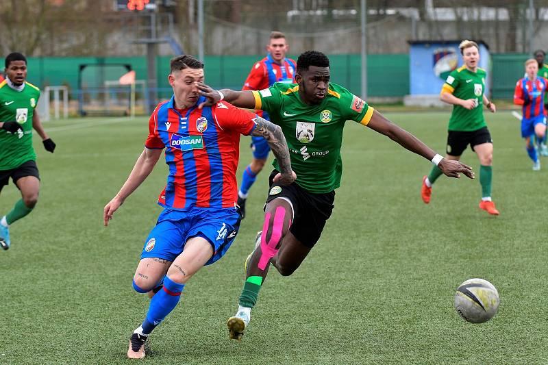 Fotbalisté rezervního týmu Viktorie Plzeň (červenomodří) porazili na úvod jara Sokolov 1:0. Teď míří do Úhříněvsi, kde se utkají s Bohemians 1905 B.