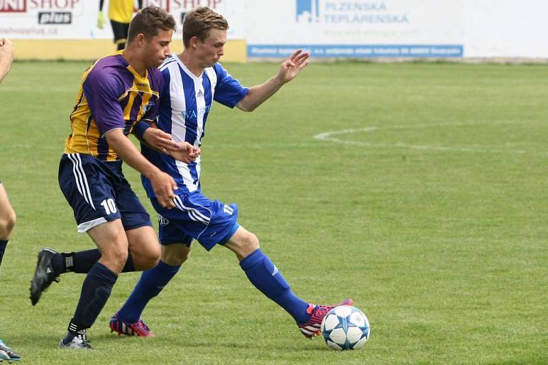 Domažlice vyhrály v generálce na ČFL v Plzni 2:1.  