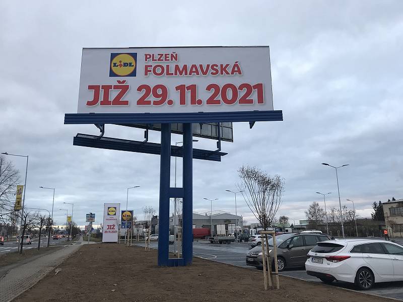 Nový Lidl otevře už 29. listopadu.