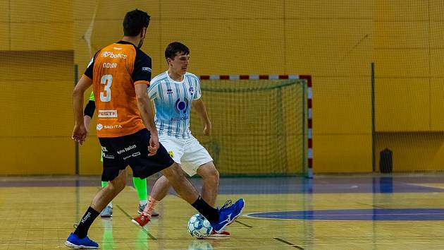 Futsalový zápas mistrů, 2. června 2023: futsalisté SK Interobal Plzeň - házenkáři Talent Týmu Plzeňského kraje 5:5.