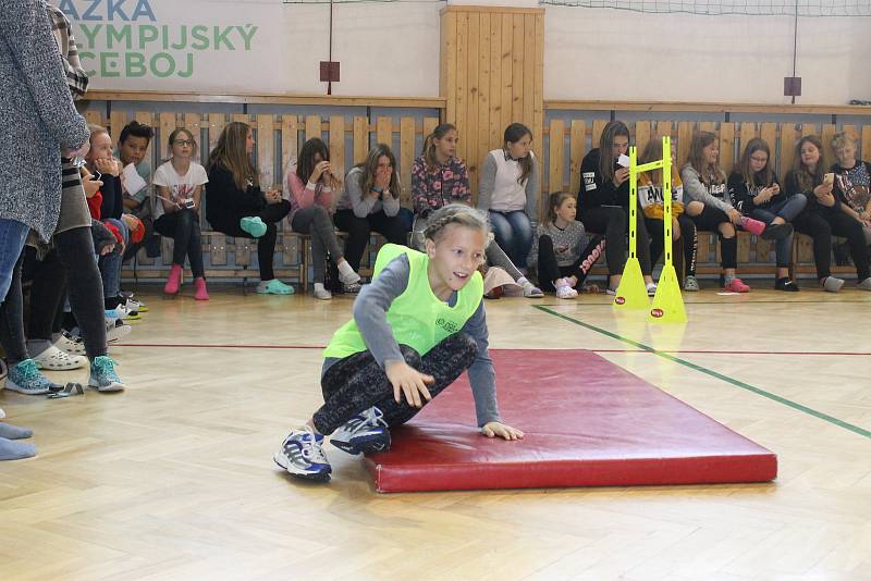 Děti z blatnické školy soutěžily.