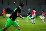 Plzeňští fotbalisté prohráli v play-off Evropské ligy v Izraeli s Beer Ševou 0:1.