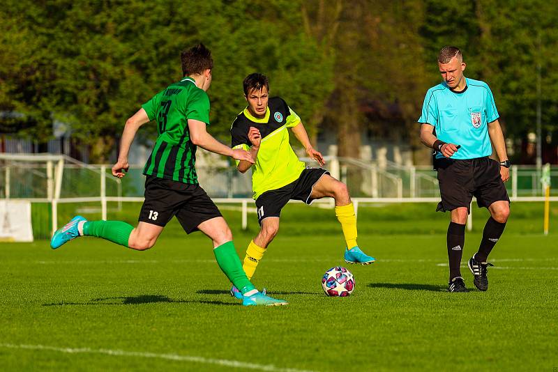 24. kolo FORTUNA divize A: FC Rokycany - Tatran Sedlčany 6:0.