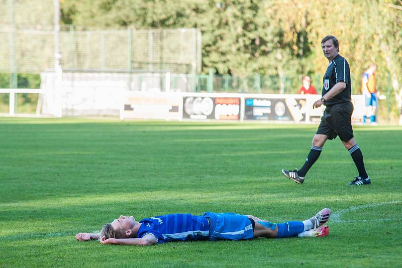 FK Nepomuk vs. TJ Zruč (archivní snímek).