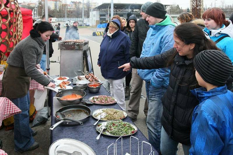 DEPO Street Food Market v Plzni.