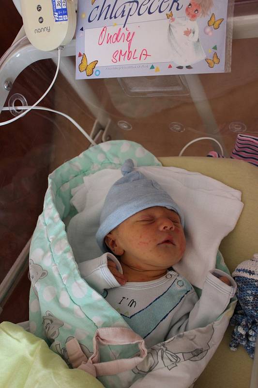 Ondřej Smola z Plzně přišel na svět 13. června 2022 ve 23:51 hodin v porodnici FN Lochotín. Maminka Kateřina a tatínek Ondřej věděli, že jejich prvorozeným miminkem (3552 g, 51 cm) bude chlapeček.