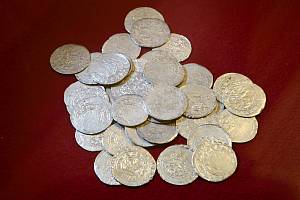 Zlaté a stříbrné mince z tzv. Nedražického  pokladu nalezeného před dvěma lety, ukáže Západočeské muzeum veřejnosti. Tento nález patří k největším nálezům se zlatou mincí v Čechách vůbec. Nalezeno bylo 92 zlatých mincí a 343 stříbrných pražských grošů.