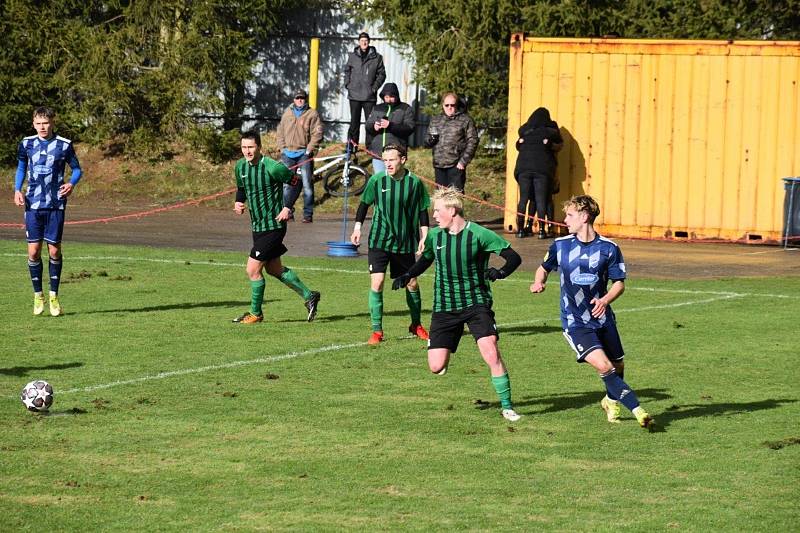 20. kolo FORTUNA divize A: Slavoj Mýto - FC Rokycany 1:4.